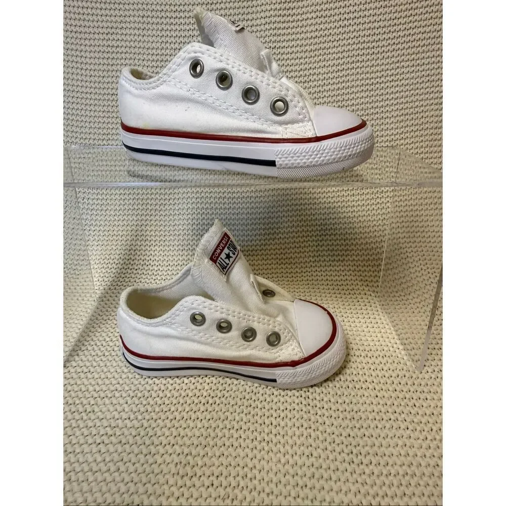 Converse all white